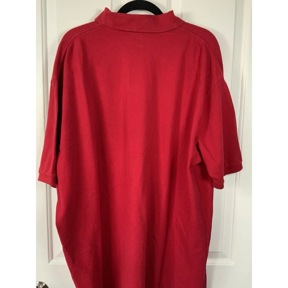 Ralph Lauren Men's Polo Golf Shirt, Size BIG XXL, Cotton, Pre-Owned, Red‎